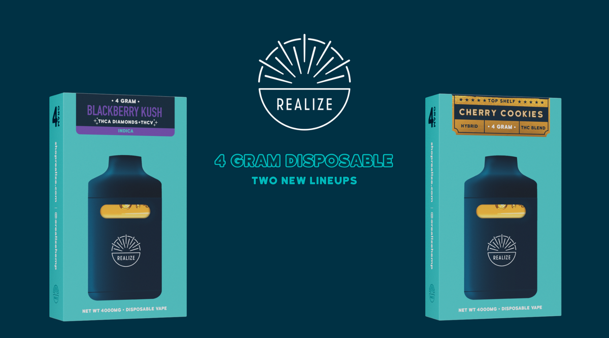 KANNAWAY HEMP+ CALM Vape Liquid 3本セット Realize 4 Gram Disposables: Changing the Way Hemp Vapers Vape!