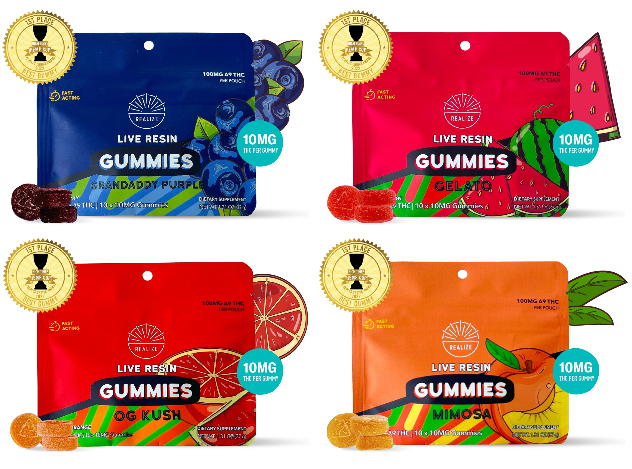 The Calm Leaf - Free Live Resin Gummy Pouch