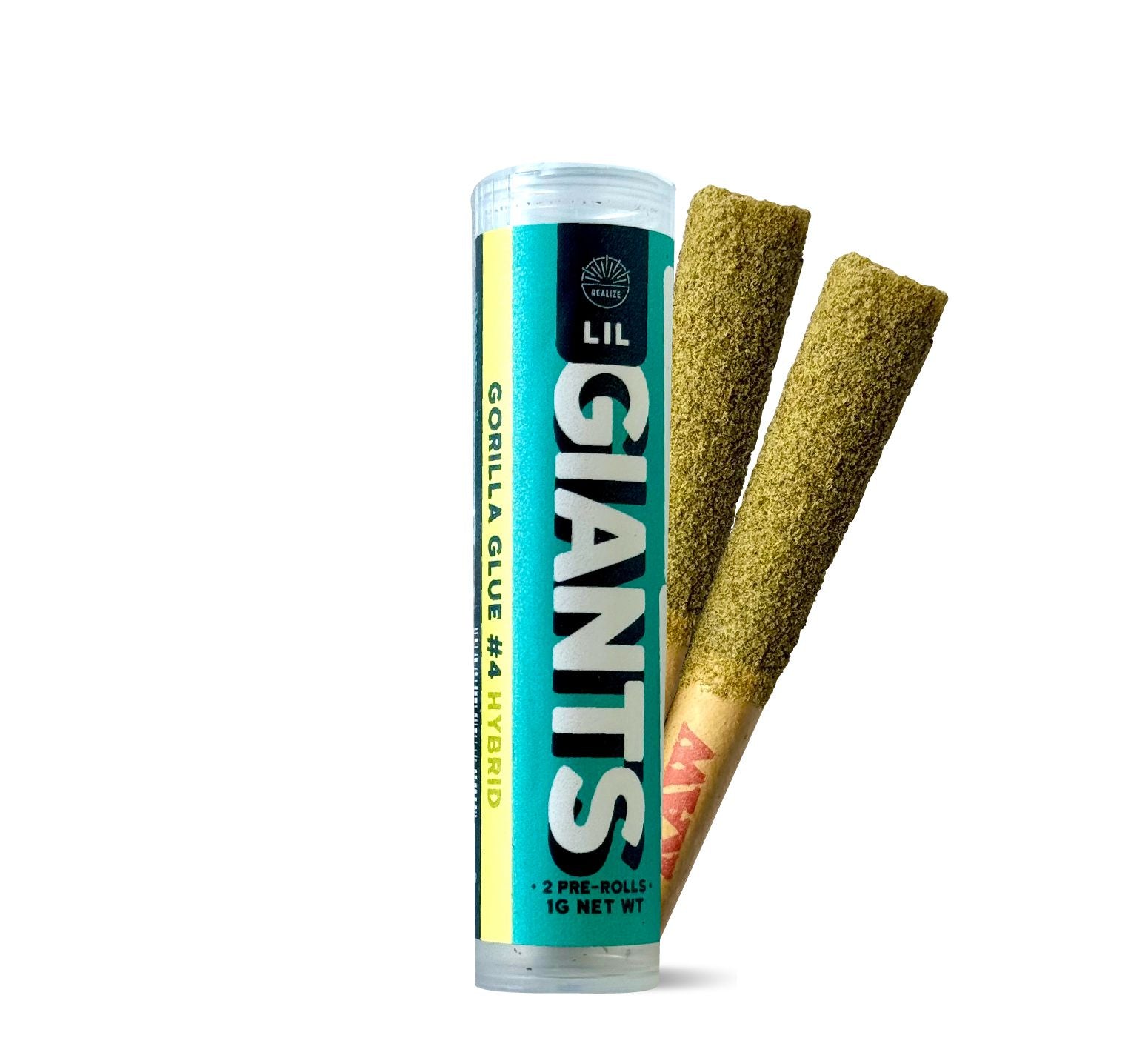 ライブレジンテルペン　グリーンクラック5ml 　ゴリラグルー5ml Realize Lil Giants Pre-Rolls, Gorilla Glue #4, 0.5g x 2