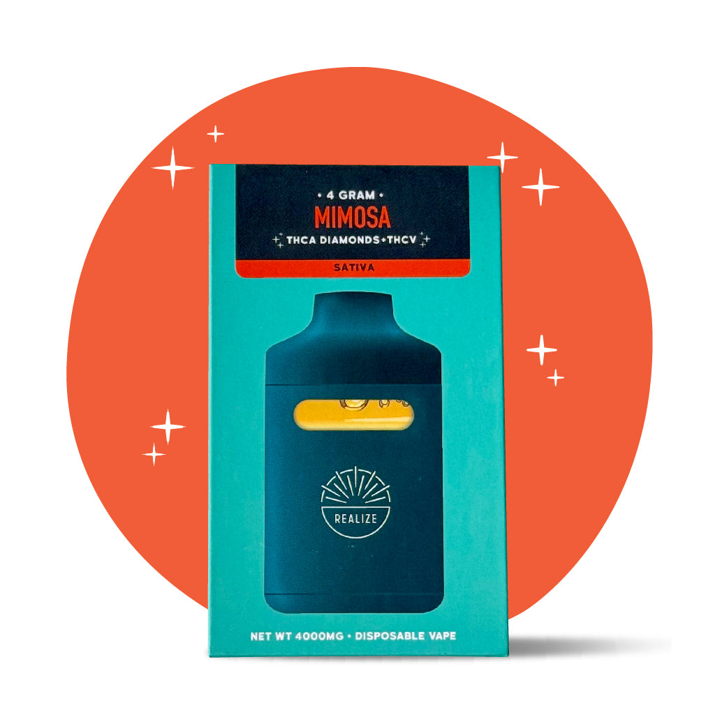 Realize Diamond Bar, Mimosa- 4g Disposable Vape