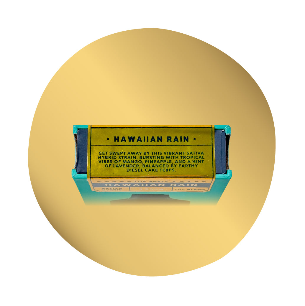 Realize Top Shelf, Hawaiian Rain - 4g Disposable Vape