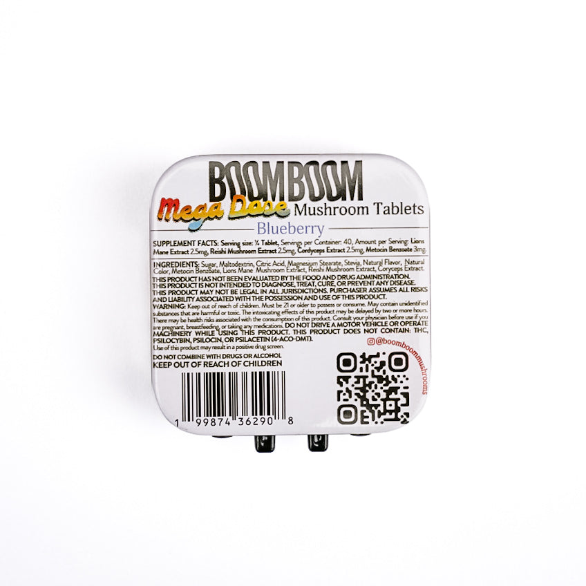Tripsy BOOM BOOM 10ct. Mega Dose Mushroom Tablets